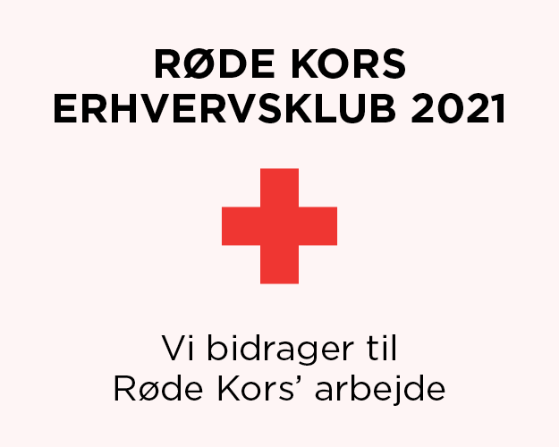 Alfix is a so-called GOLD business partner with Danish Red Cross. Alfix contributes to the national and international work of the organization.